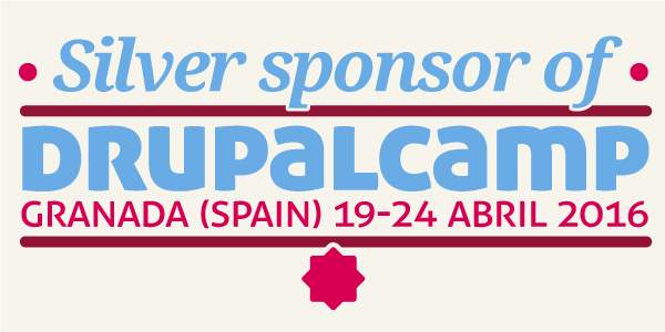 DrupalCamp Granada Silver Sponsor Logo